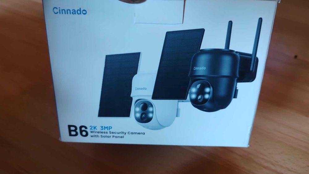 Kamera Solarna WiFi Cinnado B6 2K