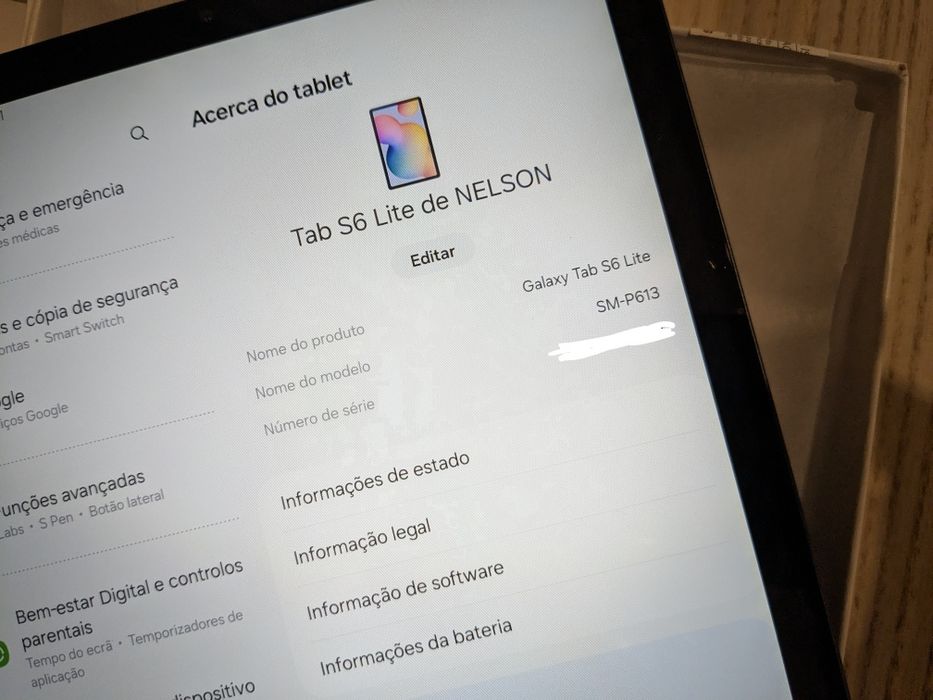 Tablet Samsung S6 Lite (2024) com S-Pen e Capa Teclado