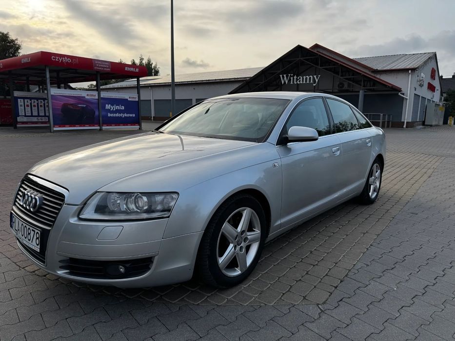 Audi A6 Limousine Audi A6 C6 2.7 TDI 180 KM • Automat • Srebrny • 2008 • 260 tys. km