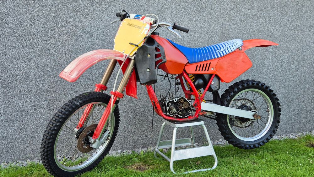 2 SZTUKI CAGIVA WMX 125 2T 1987/8r ! KLASYK Cross  cr kx rm 500 yz 490