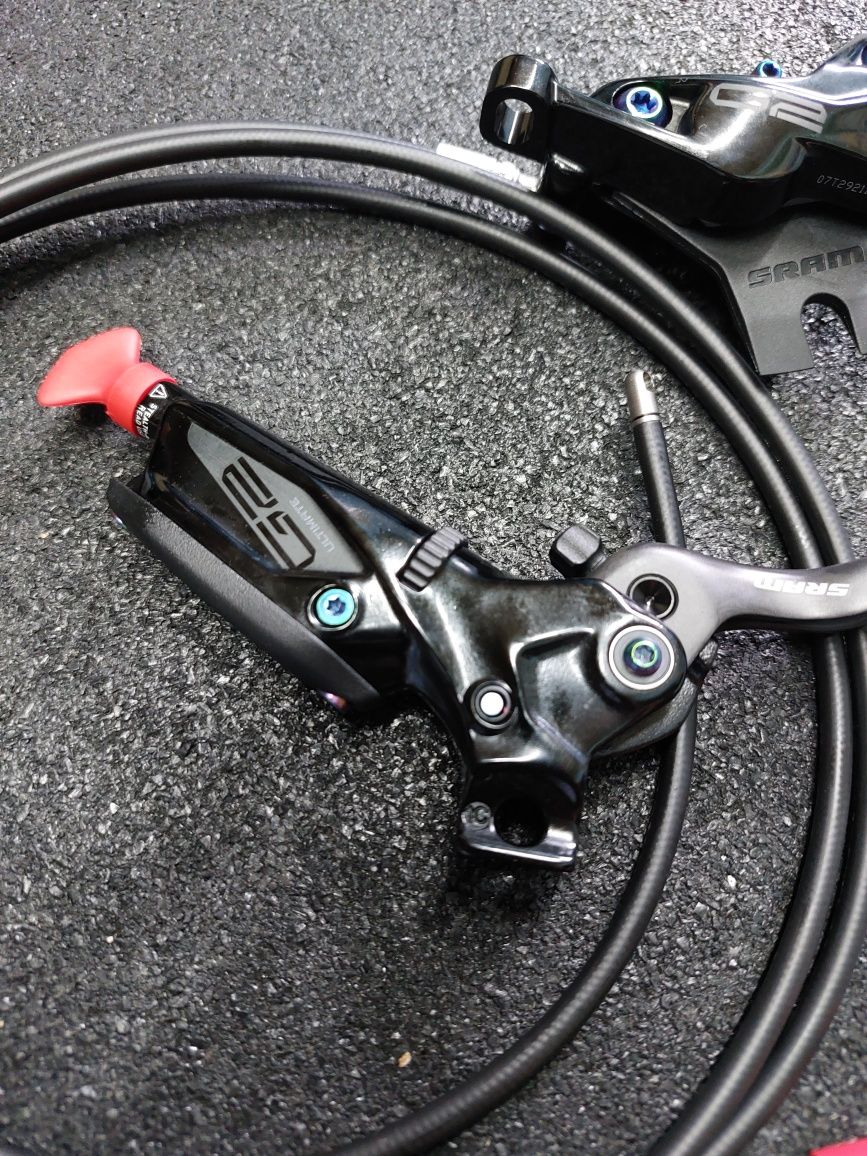 Nowy Sram G2 Ultimate Rainbow hamulec tylny prawy