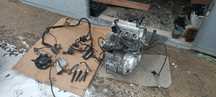 Розбор двигателя Honda CBR F4 1999. КПП ,кришка  генератор,  катушки