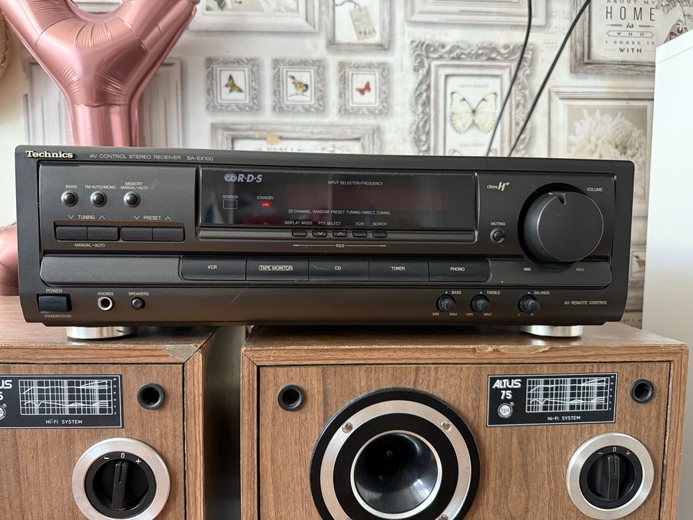 Altus 75+ amplituner technics sa-ex100