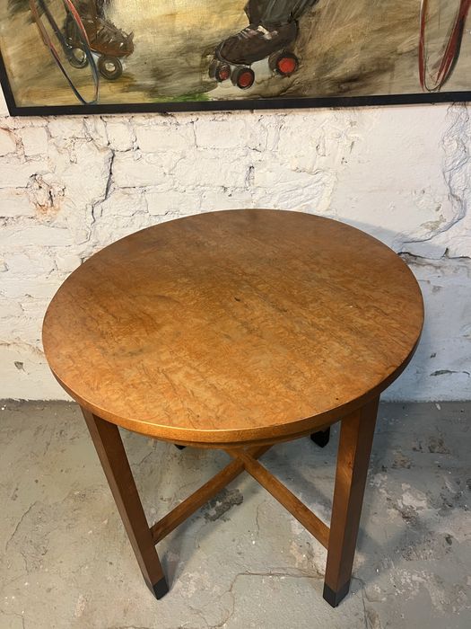 Stół Art Deco po renowacji vintage retro