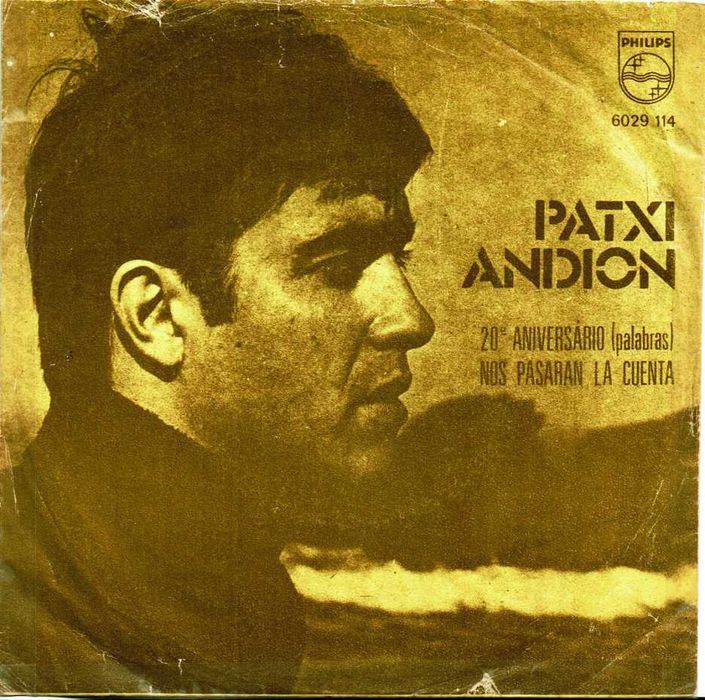 Patxi Andión – 20 Aniversario (Palabras) - 1974