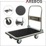 Wózek platformowy AREBOS Wózek transportowy do 300 kg, składany, wózek