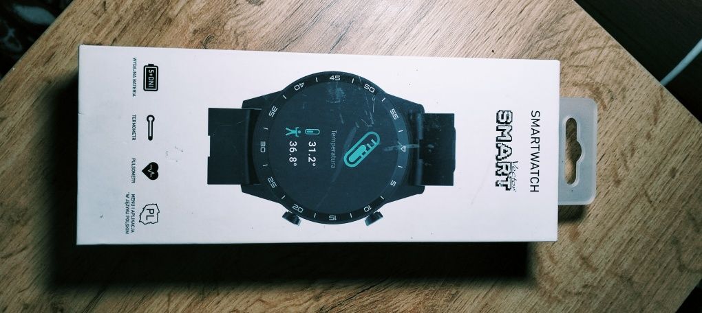 Smartwatch Vector Smart zegarek czarny VCTR-32-22BK sportowy pulsometr