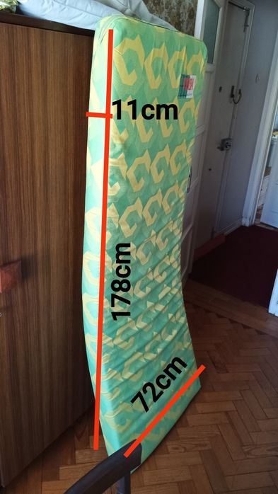 Colchão solteiro 178cm