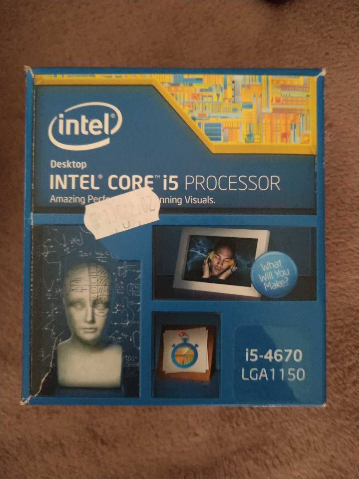 Procesor i5 4670_plyta główna MSI Z87-g43. Polecam