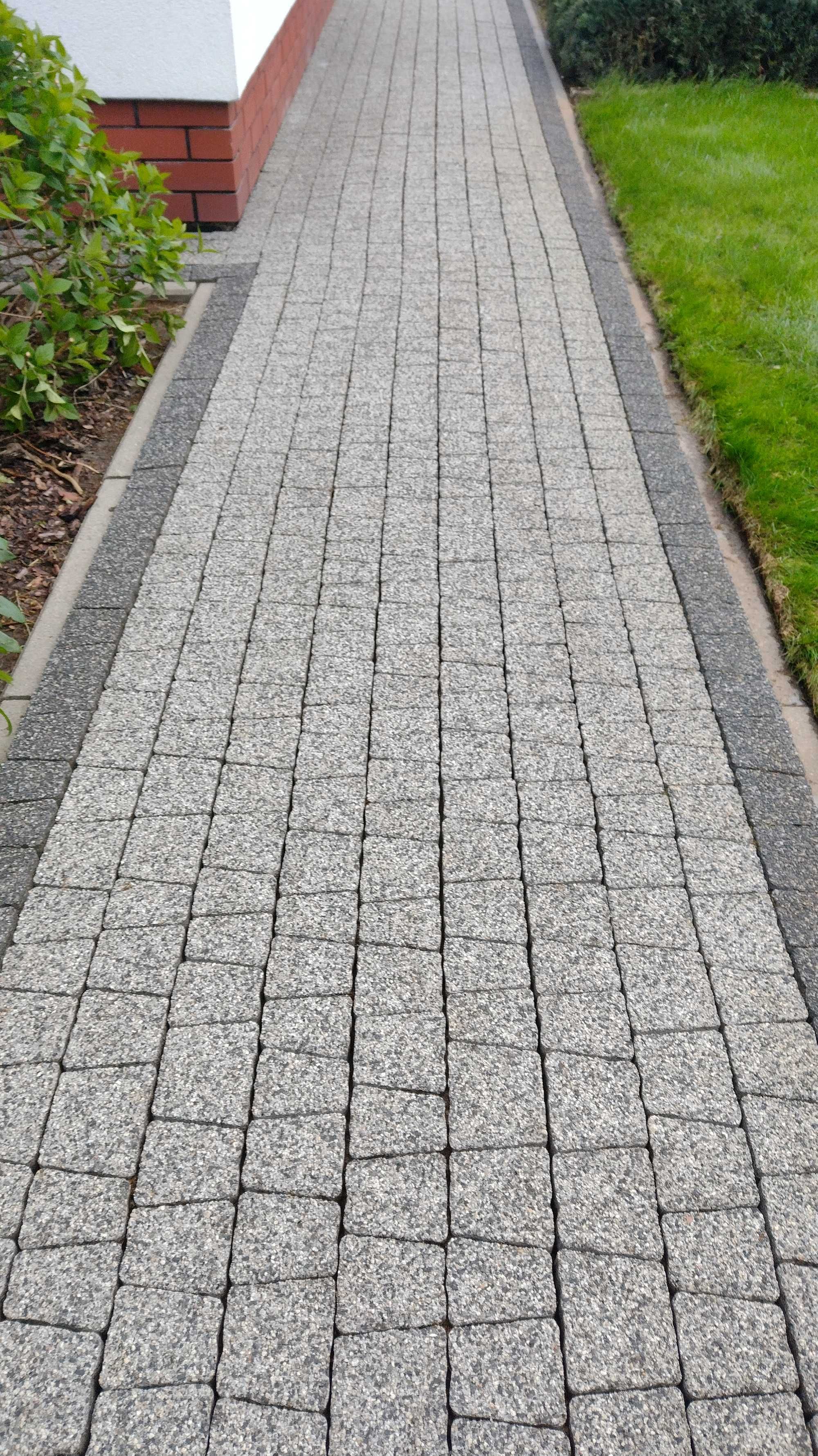Mycie i czyszczenie elewacji, kostki brukowej, ogrodzeń, tarasów