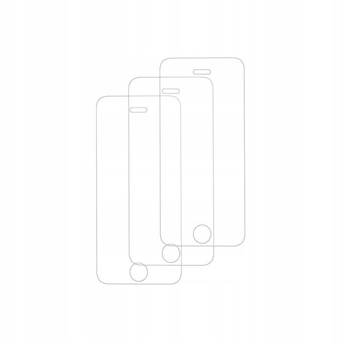 szkło hartowane green cell do apple iphone 5 / 5s / 5c / se 3 szt.