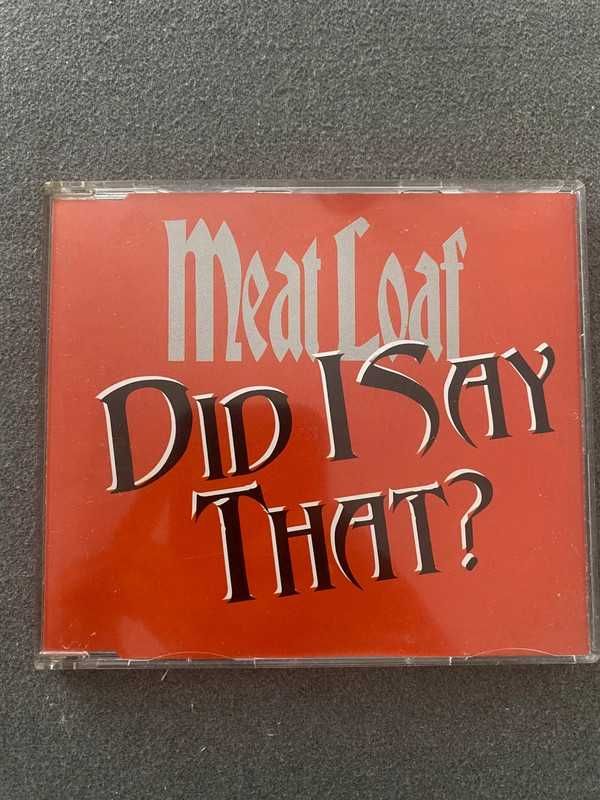 Meat Loaf – Did I Say That? (Promo CD Single, Polydor 2003)