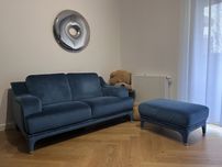 Kler Traviata sofa + puf