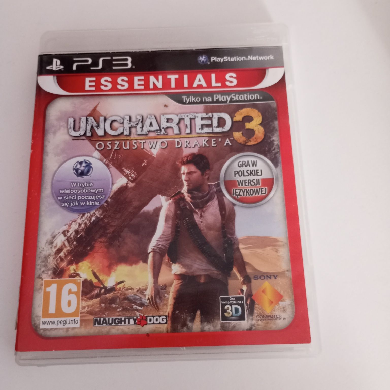 Sprzedam grę Uncharted 3 na PlayStation 3