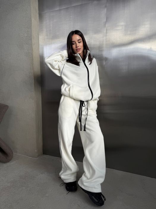 Оверсайз костюм із двостороннього флісу Polar