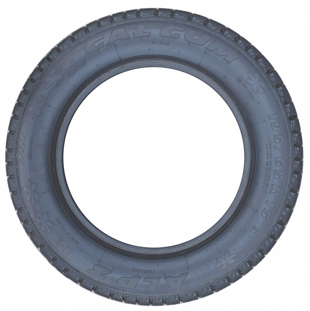 4x Opony Zimowe Bieżnikowane 195/65R15 ALP3 DARMOWA WYSYŁKA!