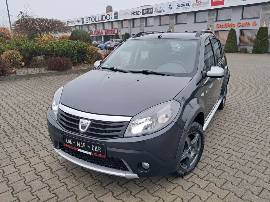 Dacia Sandero Stepway 1.6*MPI*85ps*1WŁ*klimatyzacja*SERWIS A.S.O*tylko 48tyś