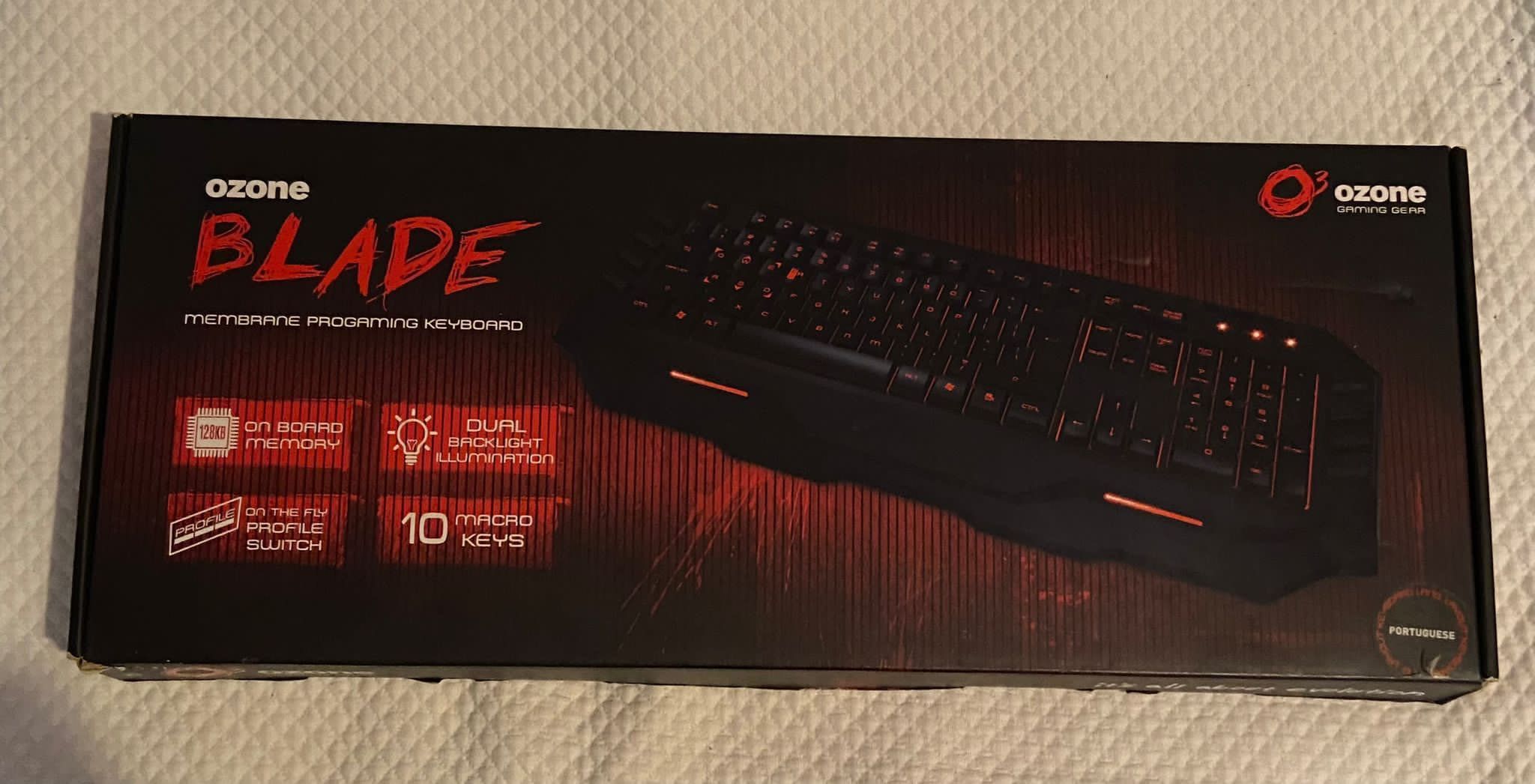 Vendo teclado gaming ozone blade