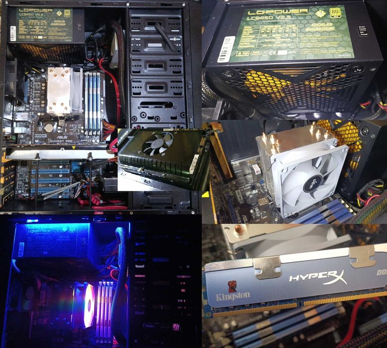 Системний блок, ігровий компьютер x3*3.2Ghz\16Gb\3Gb\SSD120\HDD 1000