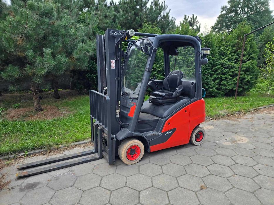 Linde H16T-01 Triplex 4,62 m import Niemcy salon Linde 4 sekcje