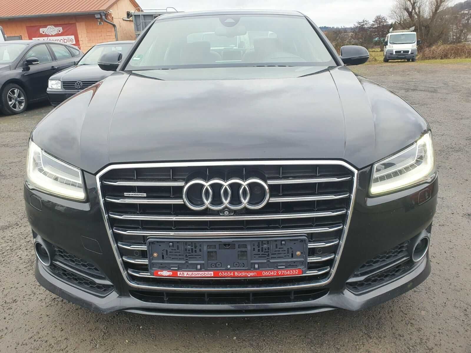 Бампер передок Audi A8 D4/4H запчасти Ауди А8 Д4 разборка