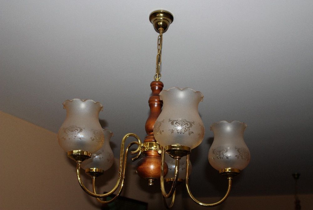 Candeeiros vintage de sala ou quarto para o teto como novos