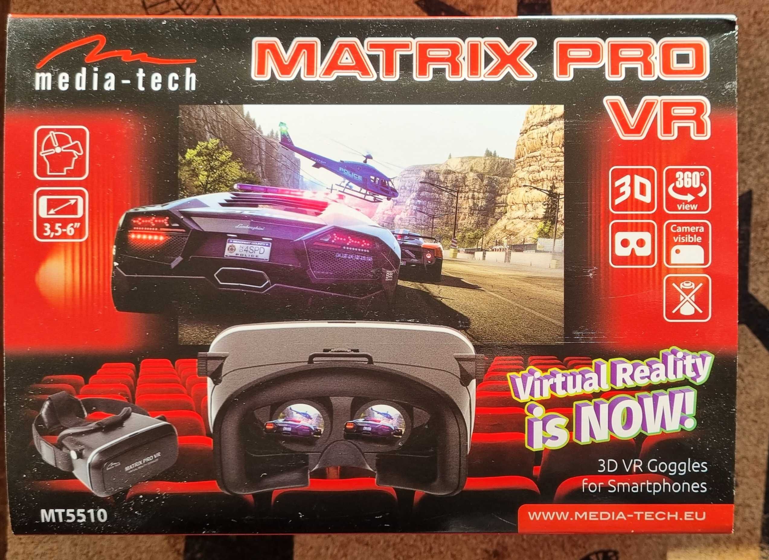 Okulary VR Matrix Pro