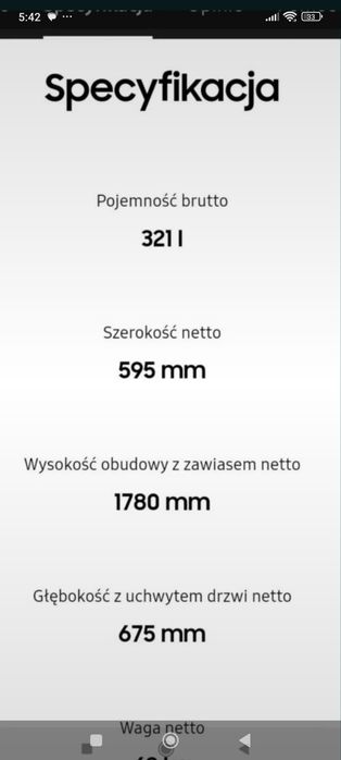 Lodowko-zamrazarka Samsung
