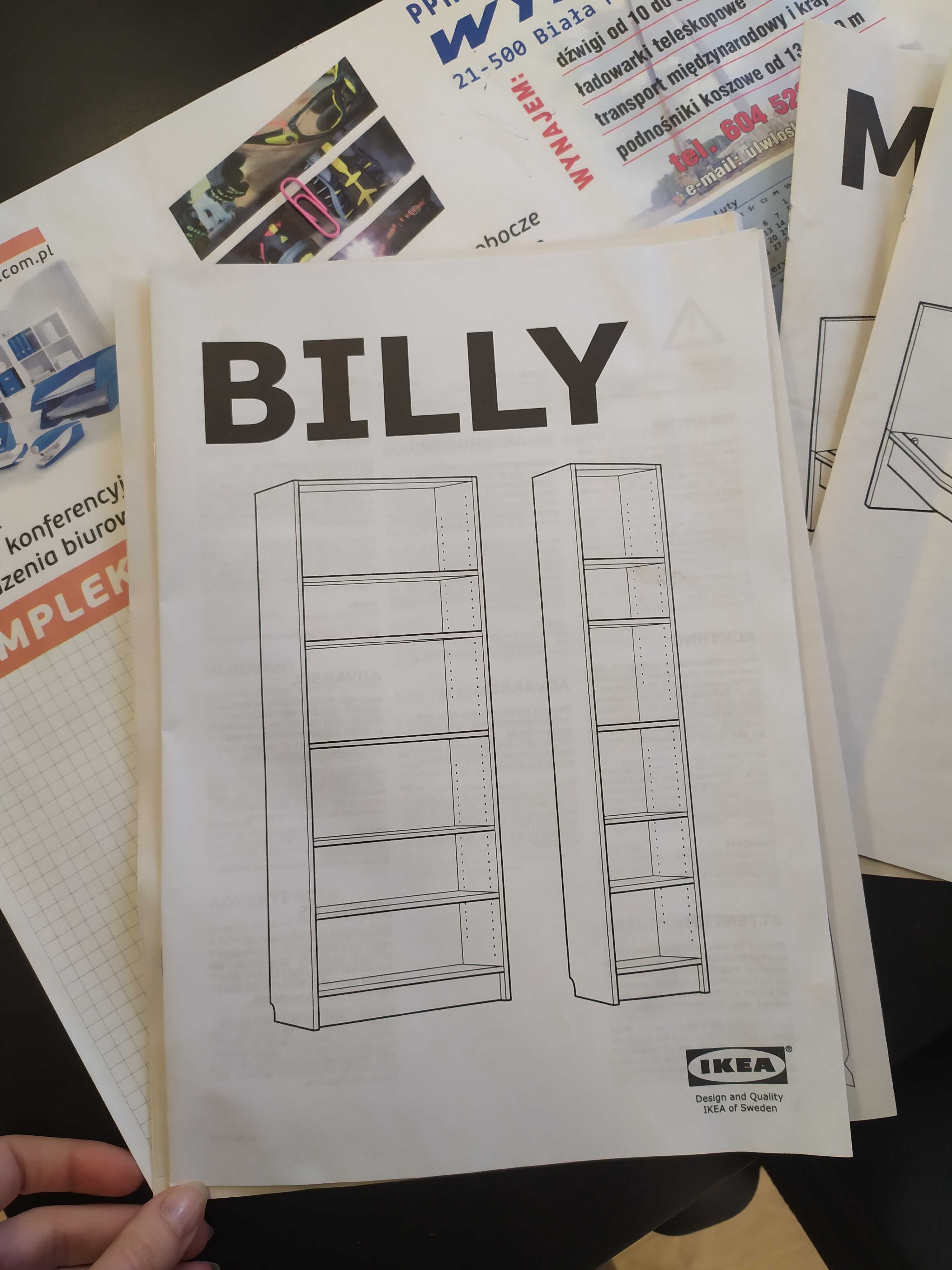 IKEA Regał Billy ciemny