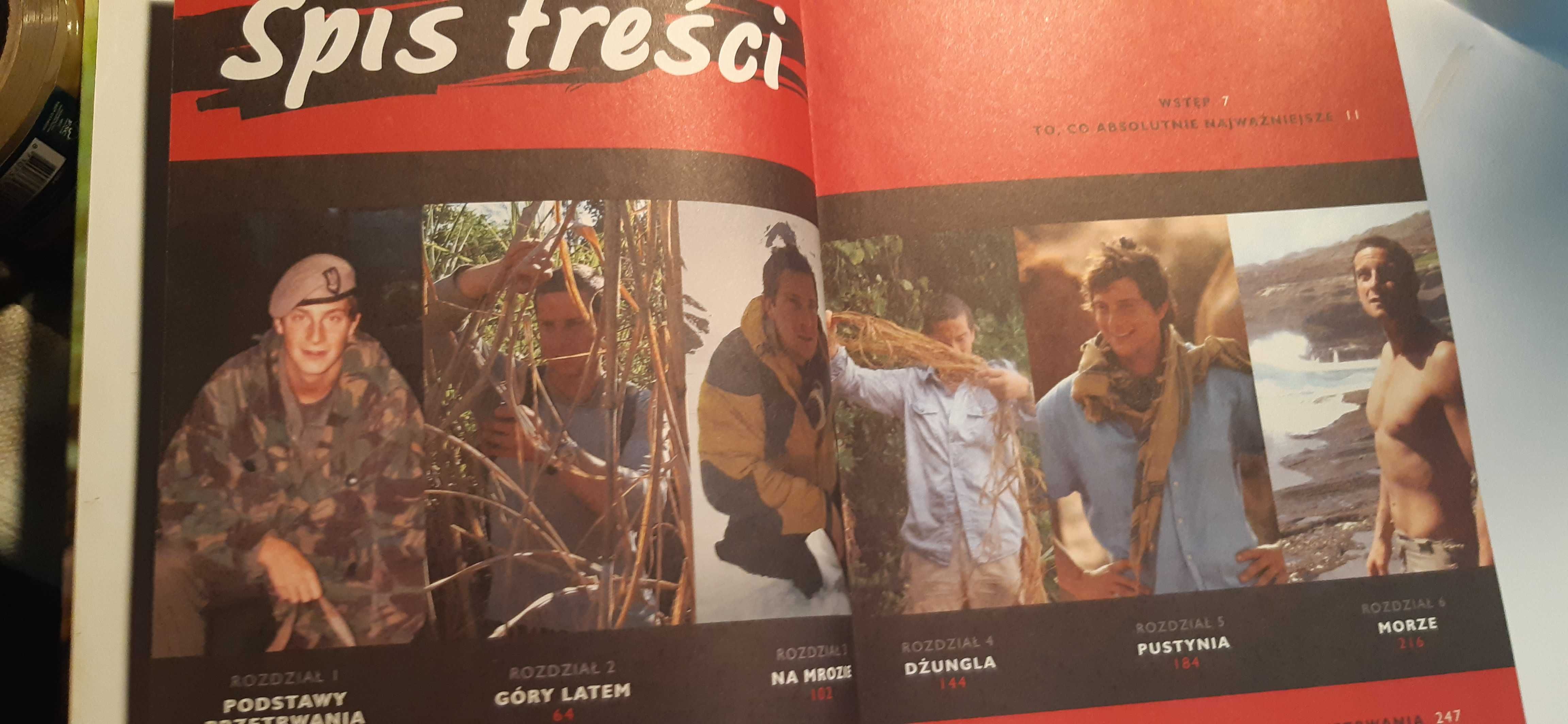 Bear Grylls - urodzony by przetrwać książka poradnik survival