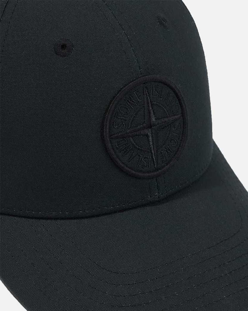 Кепка Stone Island 9100013 Cotton Reps Baseball Сap Compass Black
