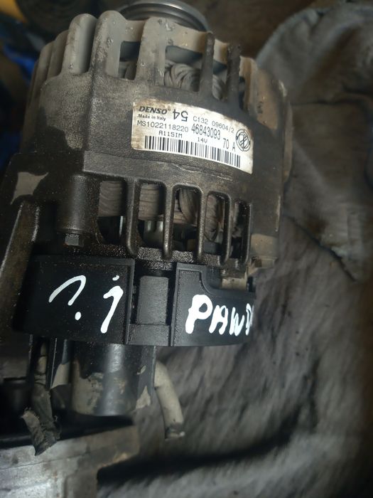 Fiata Seicento Punto alternator rozrusznik 1.1 b