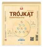 Magiczny trójkąt matematyczny w drewnianym pudełku Epideixis pudeł