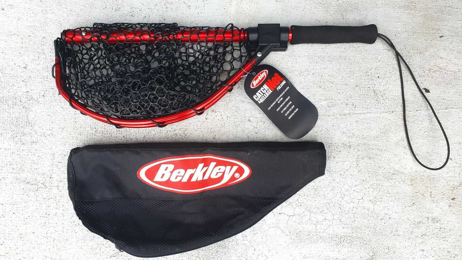 Gumowy podbierak Berkley Folding Kayak Net 53-85cm