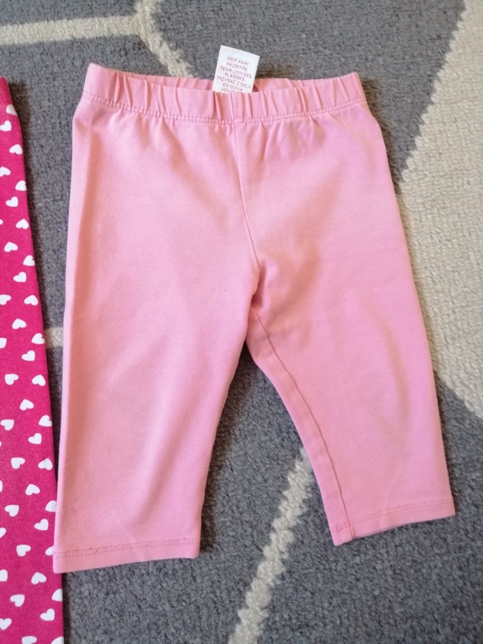 Legginsy 3/4 dla dziewczynki 92cm