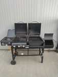 Grill Gazowy Węglowy 3w1 EL FUEGO SIERRA COMBIGRIL żeliwny ruszt+płyta