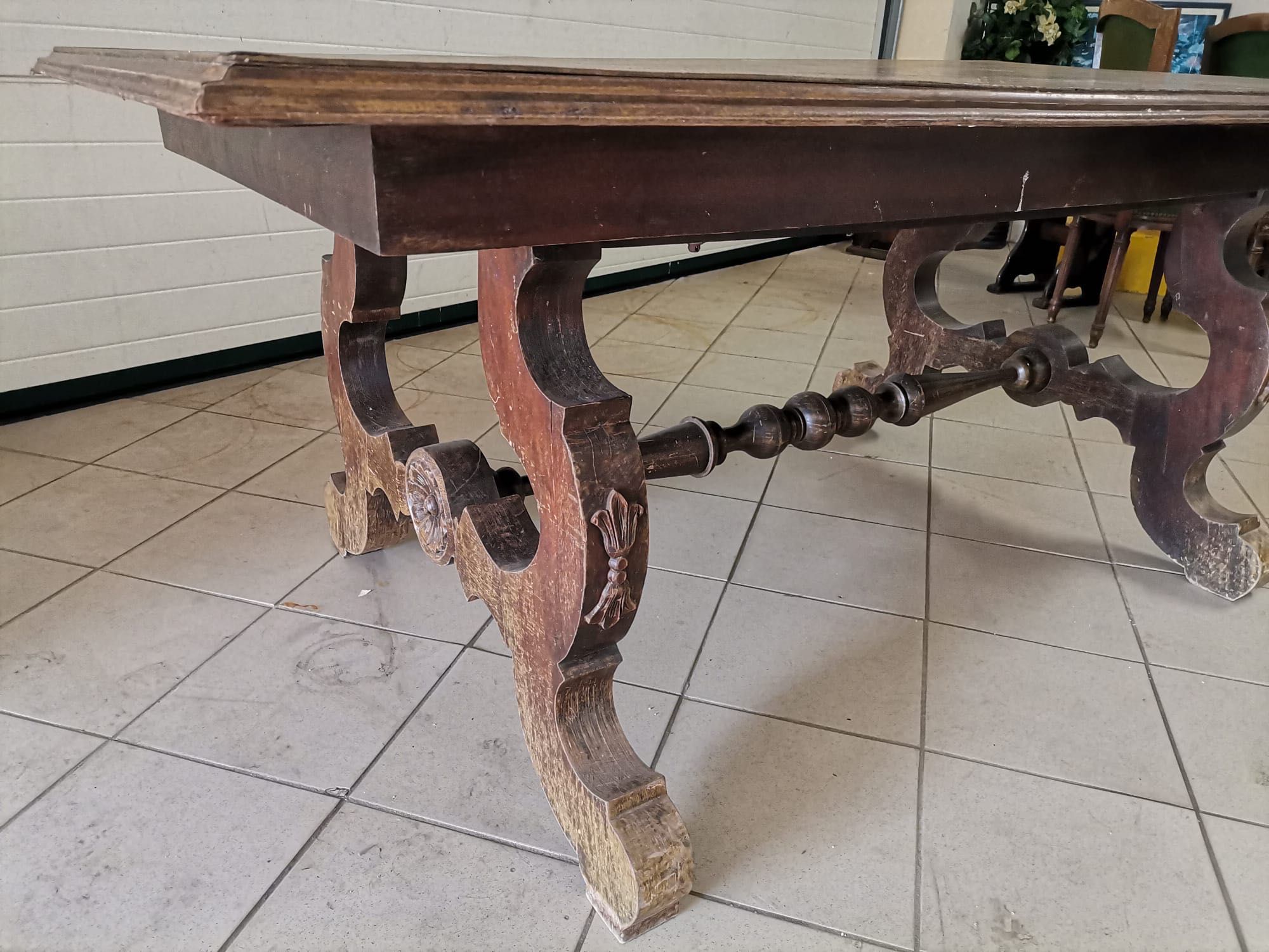 Mesa de Madeira Retangular - Maciça