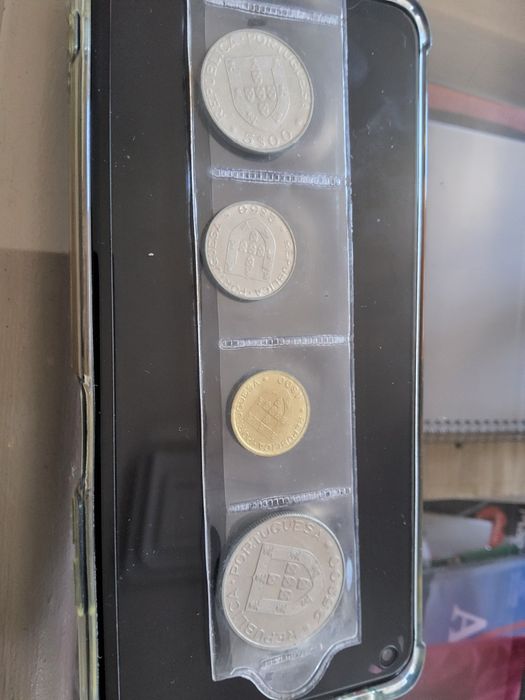 Colecção moedas hoquei 82