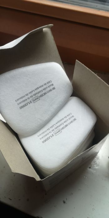 Filtr przeciwpyłowy 3M 5N11 NIOSH N95 10  szt. 1 opakowanie