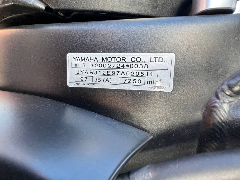 Yamaha r6 2007 рік (на чіпі) 145 кінських сил