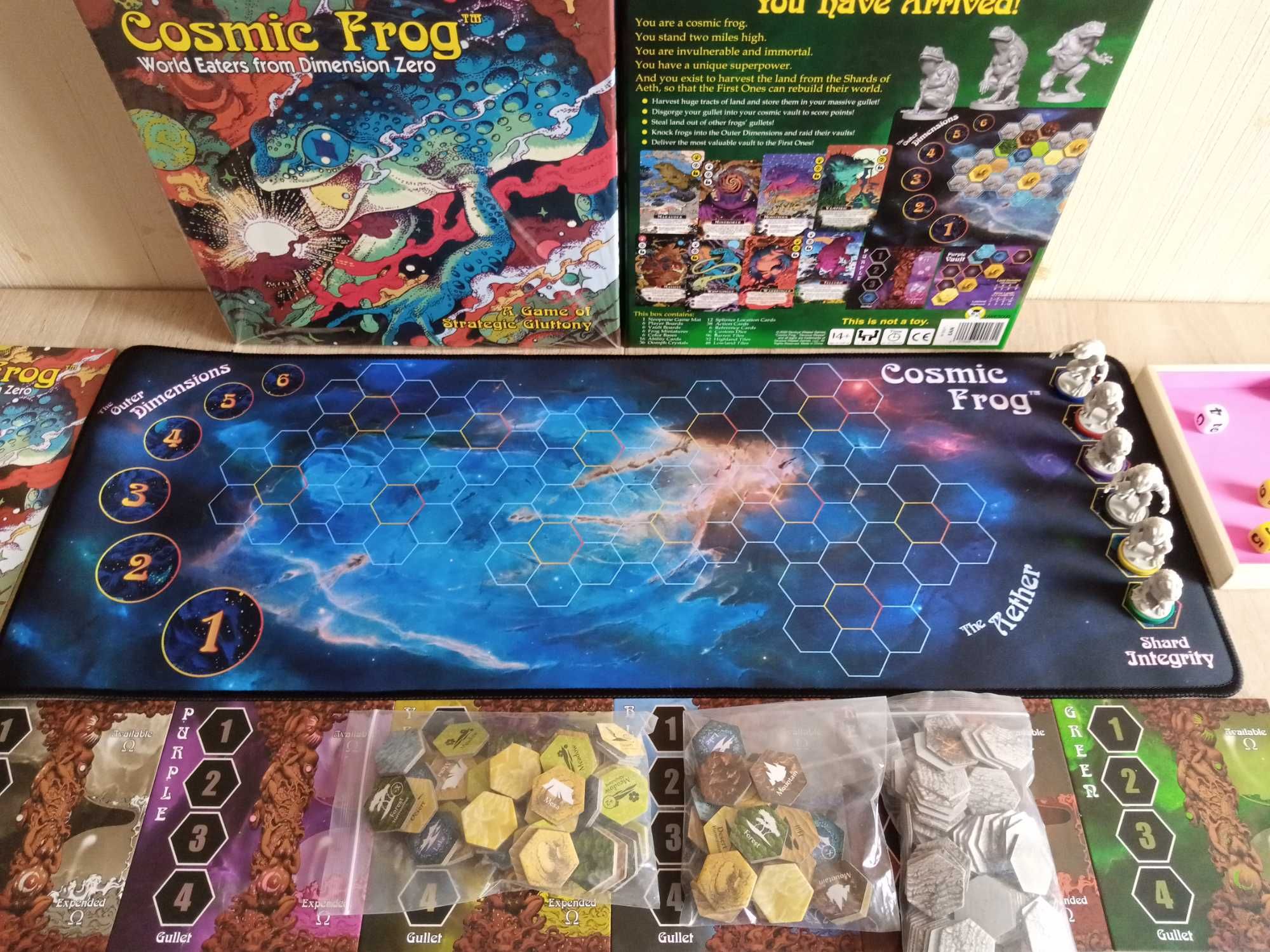 Настольная игра  Cosmic Frog