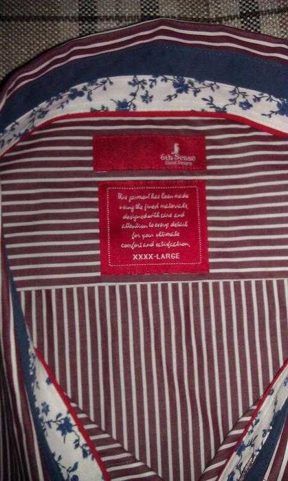 Імпозантна весільна чоловіча сорочка престижного бренду 6th Sense