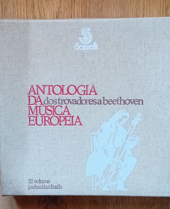 Antologia da Música Europeia - 18 discos de vinil