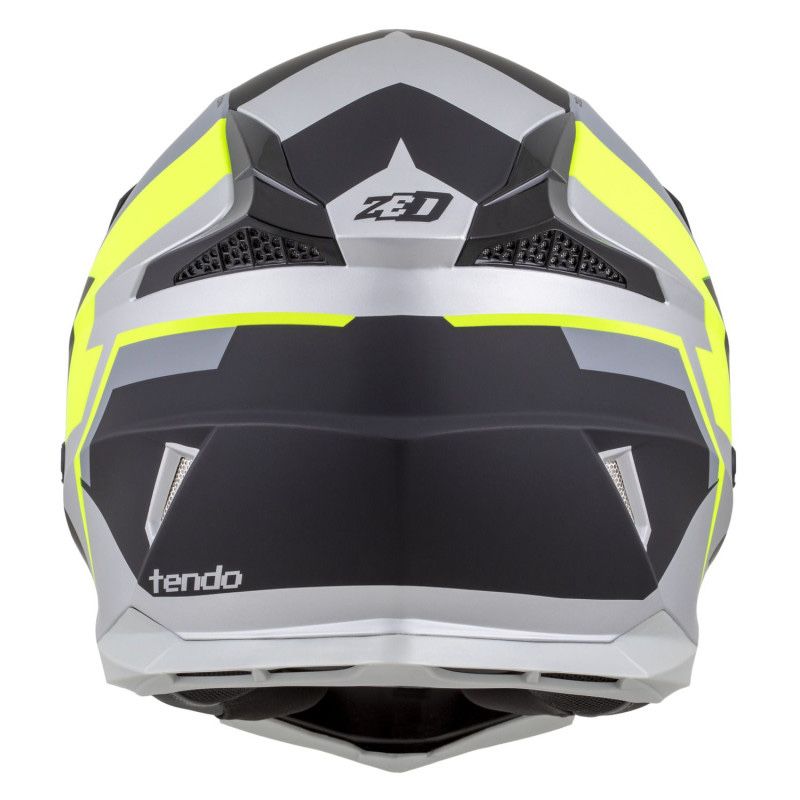 Kask Crossowy Motocyklowy Zed ECE06 GOGLE gratis interkom ready XS-XL
