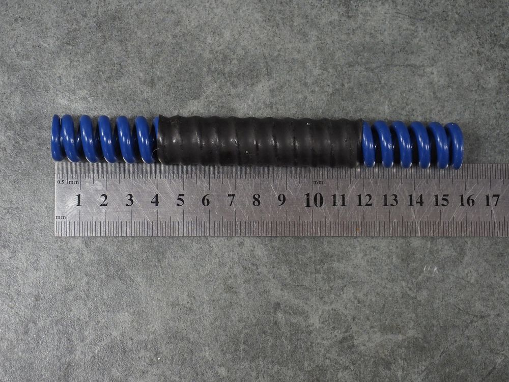 sprężyna amortyzatora BLUE 155mm średnica 18mm