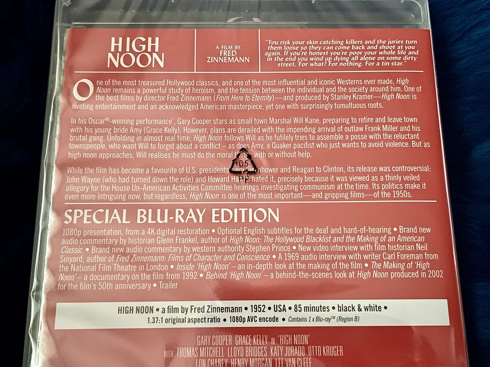 High Noon / W Samo Południe 1952 Edycja Specjalna Blu-Ray