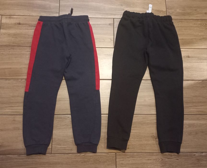 Spodnie cieple 2 pary r 128