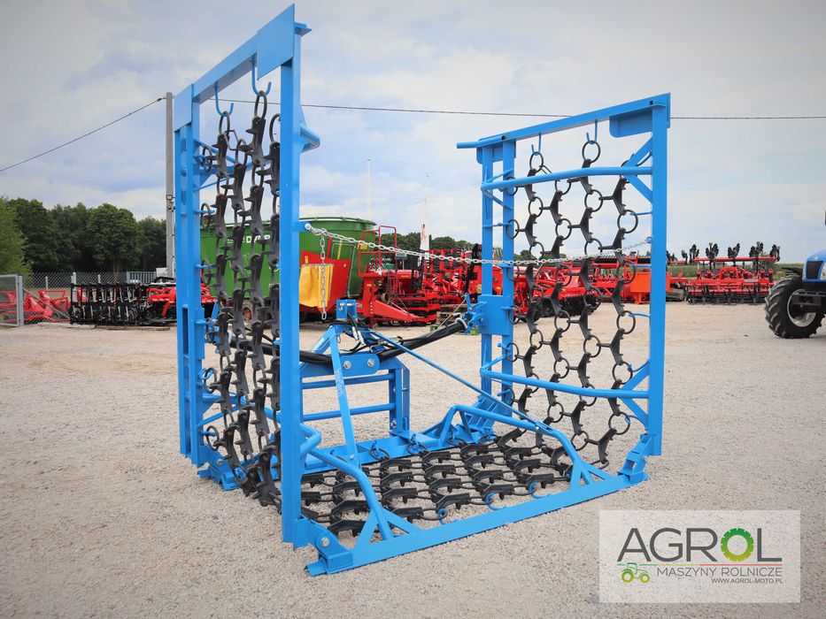 Włóka łąkowo – polowa Inter Tech 4 5 6 8m Agro Factory Metal Technik