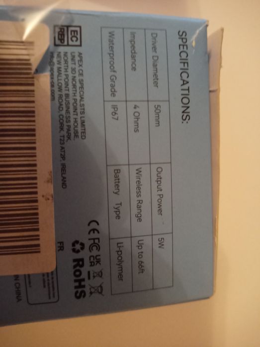 Głośnik prysznicowy