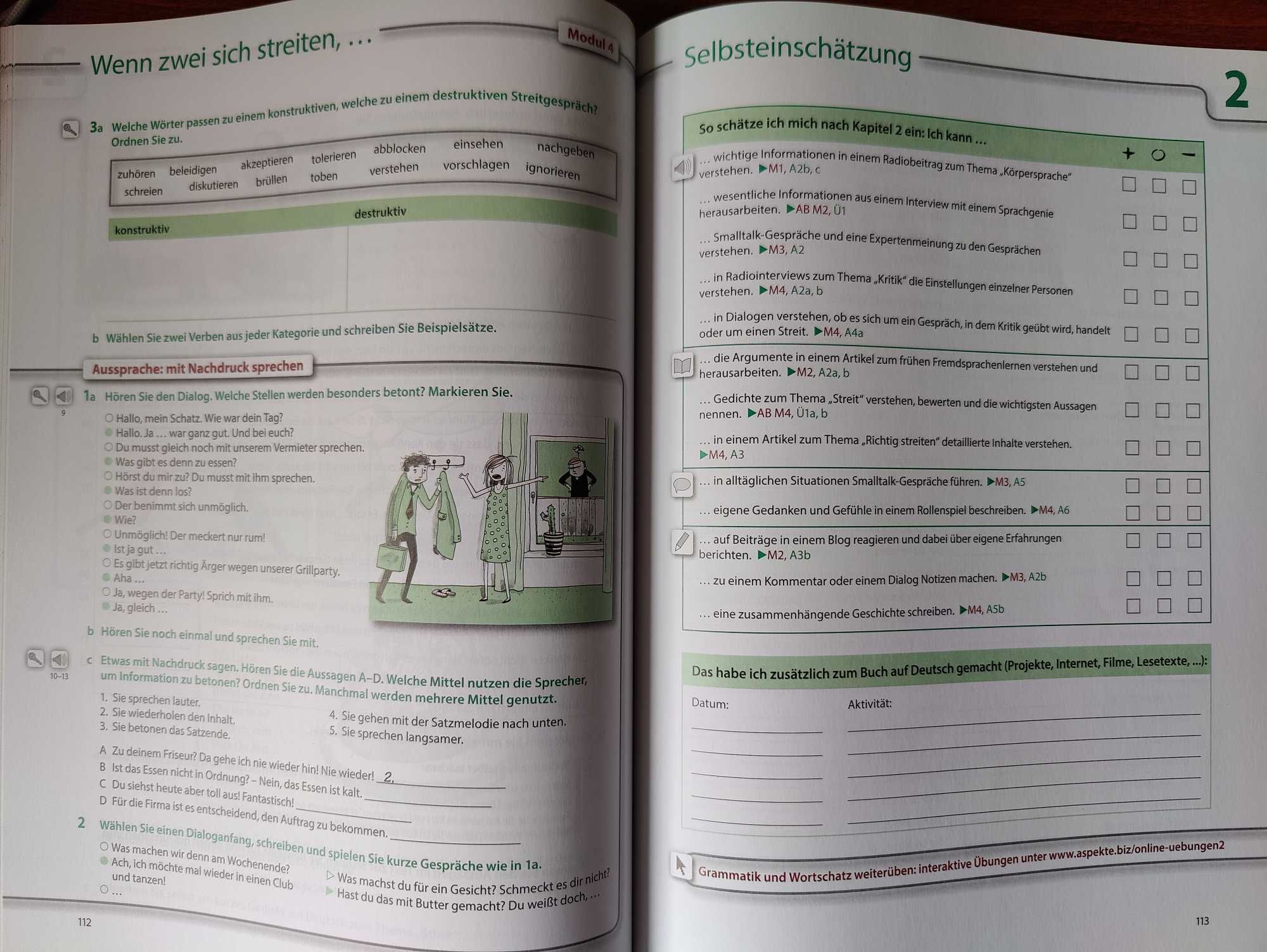 Podręcznik i zeszyt ćwiczeń Aspekte neu B2 cz. 1